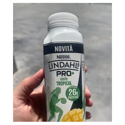 Lindahls Pro tropical protein drink, 345 g