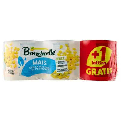 Bonduelle кукуруза, 3 × 300 г