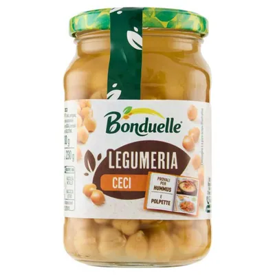 Bonduelle нут в стеклянной банке, 370 г
