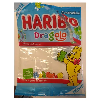 Haribo Dragolo жевательные мармеладные конфеты, 160 г