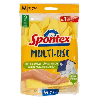 Spontex хозяйственные перчатки Milleusi Extra, размер M