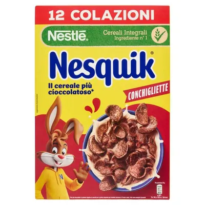 Nesquik Цельнозерновые какао-хлопья в виде ракушек, 375 г
