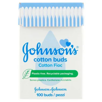 Johnson's Cotton Buds, 100 pcs
