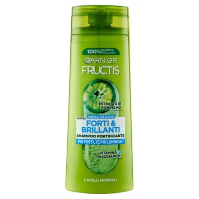 Garnier Fructis 2 in 1 shampoo for dry hair, 250 ml