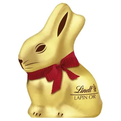 Lindt Gold Bunny фигурка из молочного шоколада Золотой кролик, 100 г