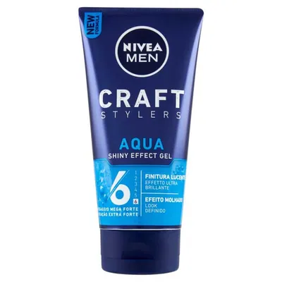Nivea Men Styling Аква-гель с эффектом мокрых волос, 150 мл