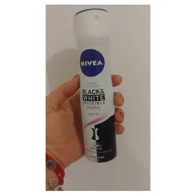 Nivea дезодорант-спрей Black & White Original, 150 мл