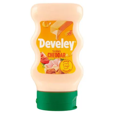 Develey сырный соус чеддер Squeeze, 250 мл