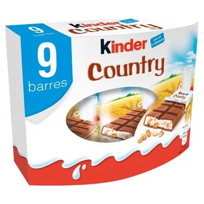 Kinder Country шоколадный батончик с злаками