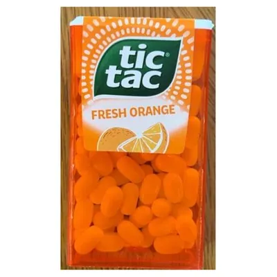 Tic Tac orange dragees, 49 g