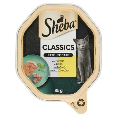 Sheba pate with veal for cats, 85 g