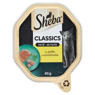 Sheba pate with chicken for cats, 85 g