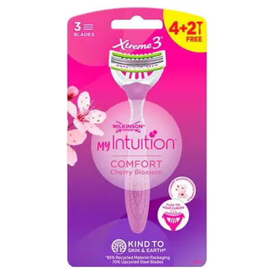 Wilkinson Sword Xtreme3 Beauty одноразовые бритвы, 4+2 шт.