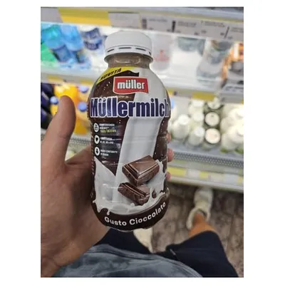 Müllermilch chocolate milk drink, 400 ml