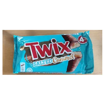 Twix salted caramel bars multipack, 184 g
