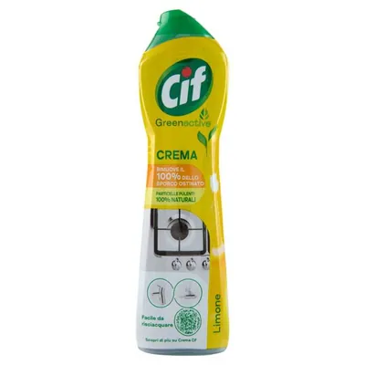 Cif Крем Greenactive с лимоном, 500 мл