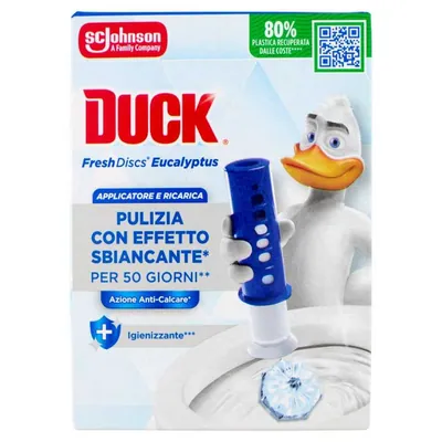 Duck Fresh Discs Гелевые диски для унитаза Эвкалипт, 6 шт