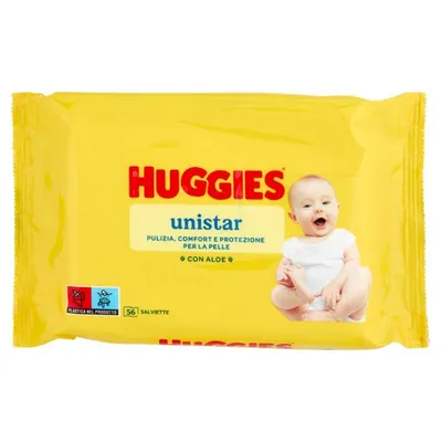 Huggies Pure Детские салфетки, 56 шт