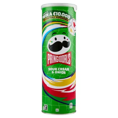 Pringles Чипсы со сметаной и луком, 175 г