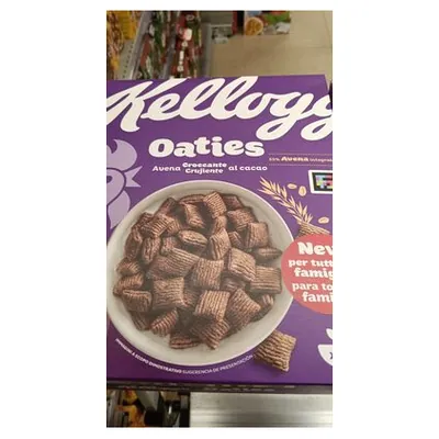 Kellogg's Oaties мюсли с овсом и шоколадом, 360 г