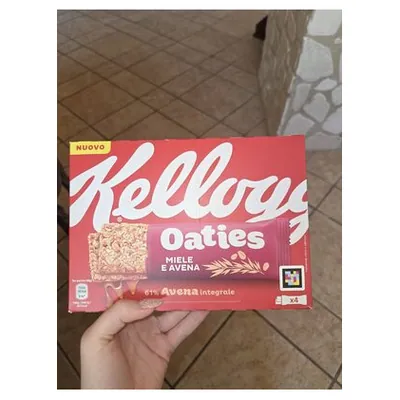 Kellogg's Oaties батончики с овсяными хлопьями и мёдом мультипак, 160 г