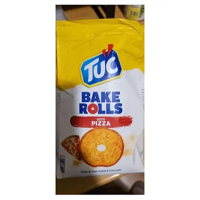 Tuc хрустящие мини-роллы со вкусом пиццы Bake Rolls Pizza, 150 г