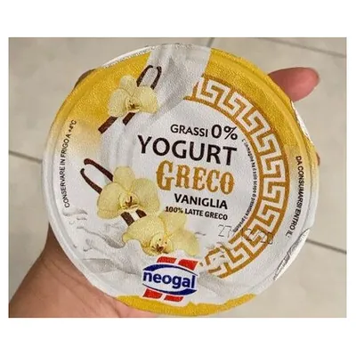 Neogal Greek yogurt 0% vanilla, 150 g