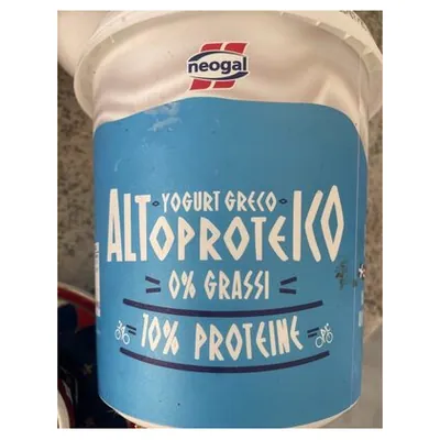 Neogal high-protein 0% fat Greek yogurt, 1 kg