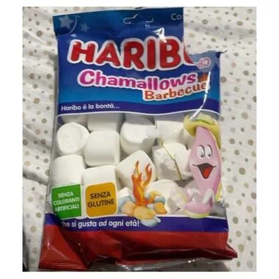 Haribo Chamallows Barbecue зефир маршмеллоу для жарки, 150 г