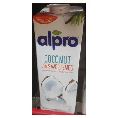 Alpro coconut plant-based drink sugar free, 1 l
