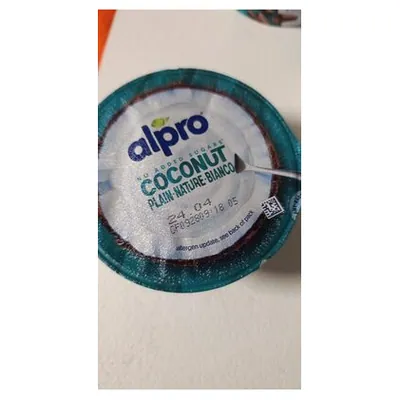 Alpro десерт кокосовый натуральный, 120 г