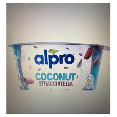Alpro десерт кокосовый страчателла, 120 г