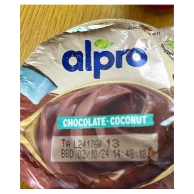 Alpro пудинг соевый шоколад-кокос, 135 г