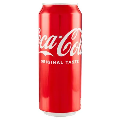 Coca-Cola газированный напиток в большой банке, 0,5 л