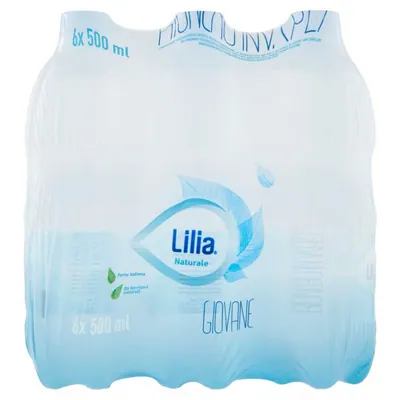 Lilia Acqua негазированная питьевая вода, 6 × 0,5 л