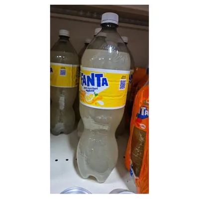 Fanta lemon Zero soft drink, 1.5 l