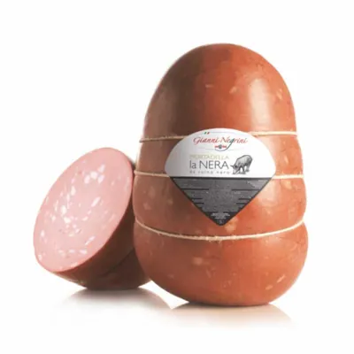 Negrini Black pig mortadella without pistachios, 1 pc × 7 kg