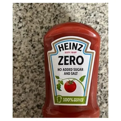 Heinz кетчуп зеро, 220 мл