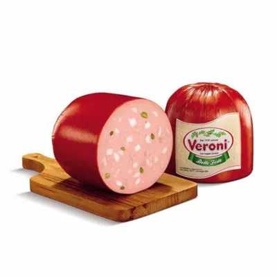 Veroni Mortadella Cilento mortadella with pistachio half, 14 kg