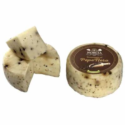 Grifo Caciotta Pepe Nero сыр качотта с черным перцем, 1 кг, 4 шт