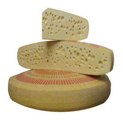 Swiss Emmentaler DOP cheese, 2 × 7 kg