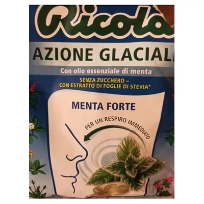 Ricola Azione Glaciale Forte hard candy, 70 g