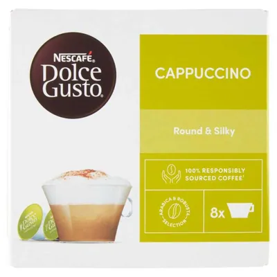 Nescafé Dolce Gusto Кофе в капсулах Cappuccino, 16 шт. (8+8)