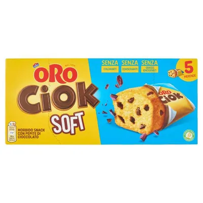 Oro Saiwa Печенье Oro Ciok Soft мягкое, 150 г