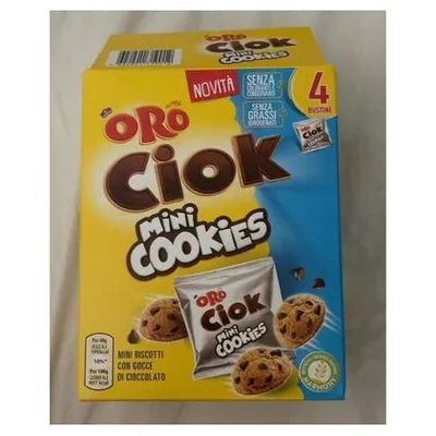 Oro Saiwa Ciok mini chocolate cookies, 160 g