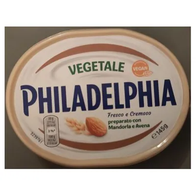 Mondelez вегетарианский сливочный сыр Philadelphia Vegetale, 145 г