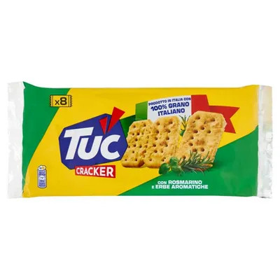 Saiwa Tuc Крекеры с травами alle Erbe, 250 г