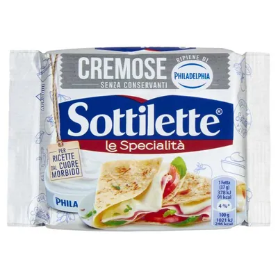 Philadelphia Sottilette Плавленый сыр Le Cremose, 185 г