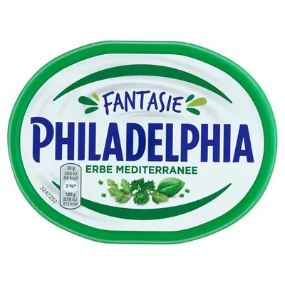 Philadelphia Сливочный сыр Erbe Mediterranee, 150 г