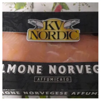 KV Nordic норвежский копченый лосось в коробке, 270 г